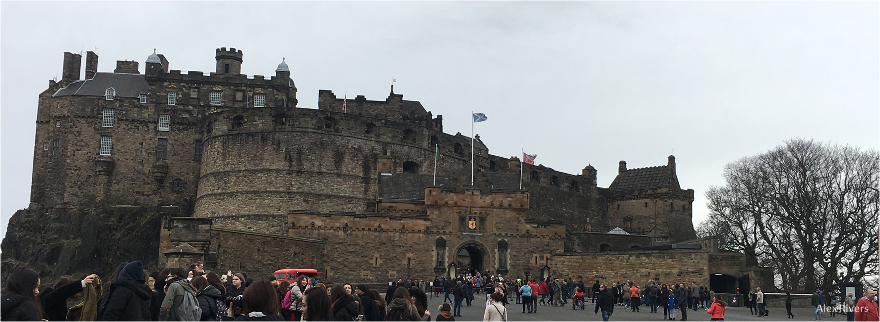Edinburgh castle exterior