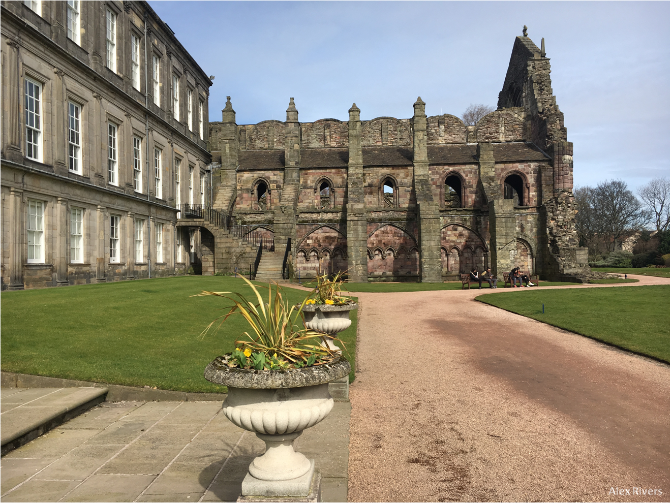 Holyrood Abbey outer